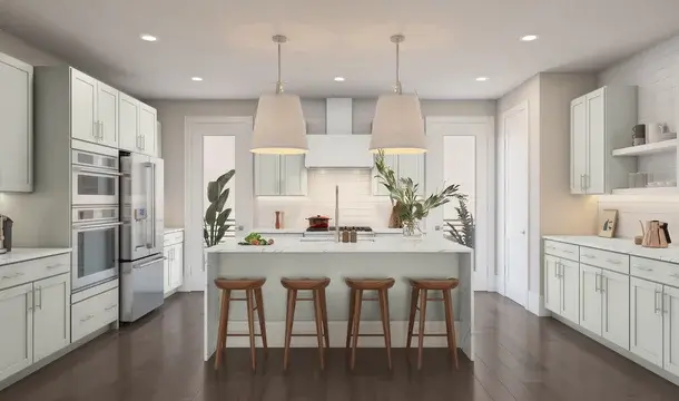 The Delta at Asbury Park Cape Elizabeth Kitchen Loft Palette 6 Level 3 Coastal Loft