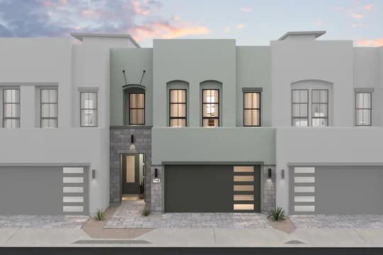 Aria at Silverstone Avalon II Elevation Mediterranean Modern Level 3