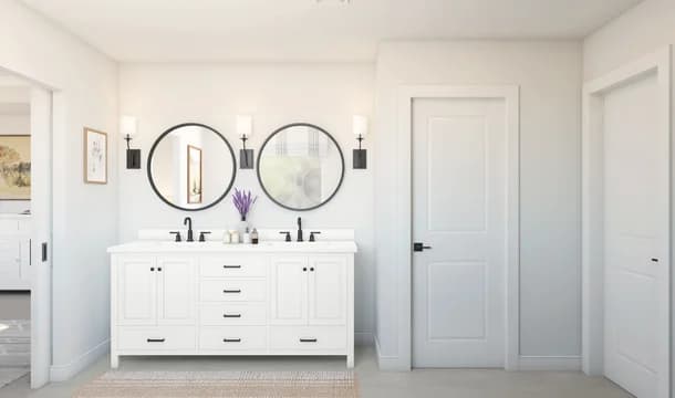 Luna Bella at Plumas Lake Faro Primary Bath Farmhouse Palette 4 Level 1 European Farmhouse