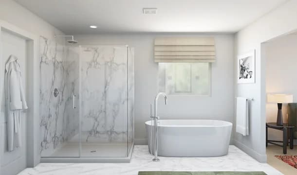 Luna Bella at Plumas Lake Faro Primary Bath Tub Loft Palette 5 Level 1 Collective Loft