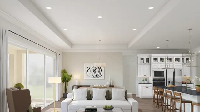 Cypress at The Fairways Aegean Great Room Ceiling Classic Palette 3 Level 2 Modern Classic