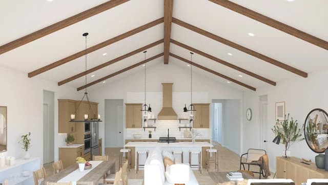 Cypress at The Fairways Aegean ESP Great Room Ceiling Farmhouse Palette 5 Level 2 Coastal Farmhouse