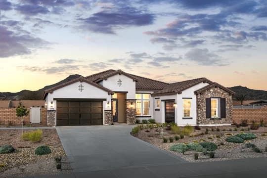 Vista Del Sol Austin Hacienda Elevation Loft Palette 3 Level 2