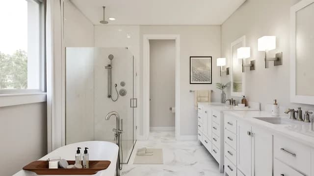 Primary Bath Dallas Monterra Stirling SPEC 2 Base Palette 5 Furnished