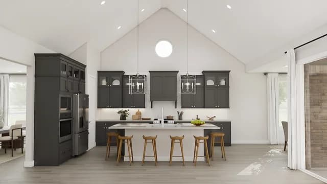 Kitchen Dallas Monterra Mykonos SPEC 2 Base Palette 4 Furnished