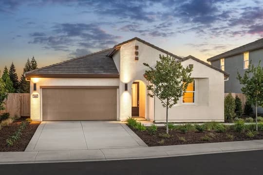 Meridian at The Estates Boise Spanish Modern Exterior Elevation Classic Palette 1 Level 1