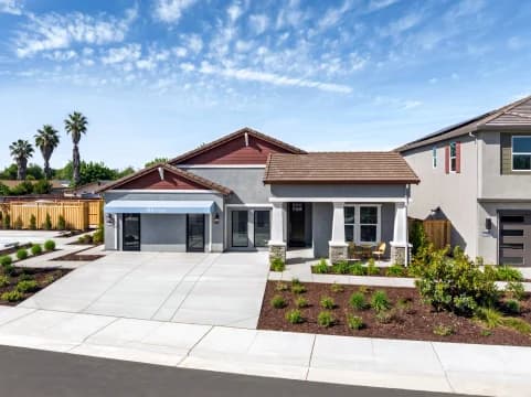 The Fairways Aegean ESP Craftsman Exterior Elevation Loft Palette 6 Level 2