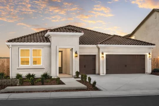 Rosewood at The Estates Aegean ESP Mediterranean Exterior Elevation Loft Palette 6 Level 1