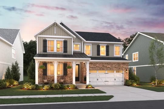 Estates at Riverfield Reserve Macon Elevation FK Level 1
