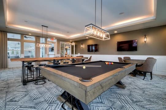 Four Seasons at Chestnut Ridge Clubhouse Billiards Room
