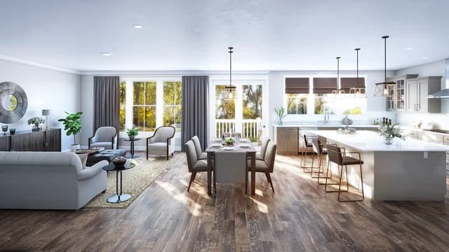 70223 Liberty Hill Farm Wando Kitchen-Dining Area