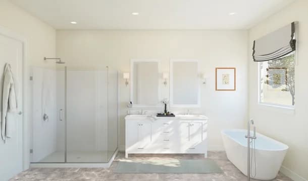 Barcelona Primary Bath Tub Classic Palette 3 Level 2 Restoration Classic