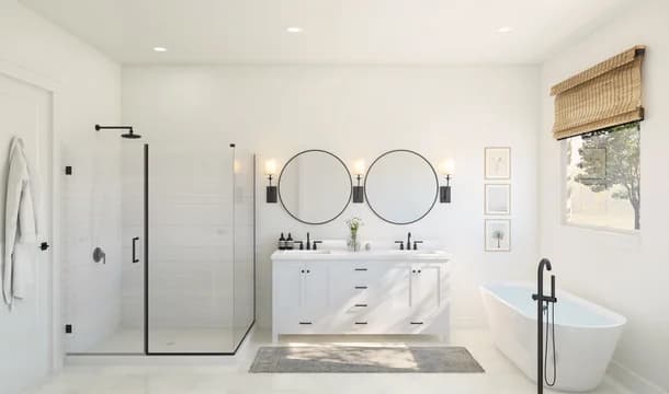 Barcelona Primary Bath Tub Farmhouse Palette 1 Level 2 Fresh Farmhouse