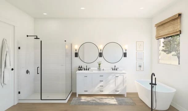 Barcelona Primary Bath Tub Farmhouse Palette 4 Level 2 Fresh Farmhouse