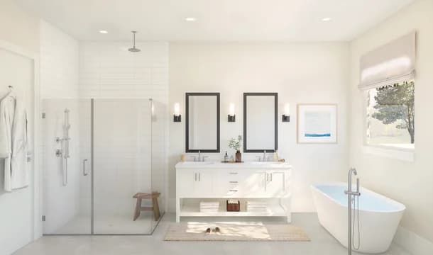 Barcelona Primary Bath Plus Tub Loft Palette 3 Level 2