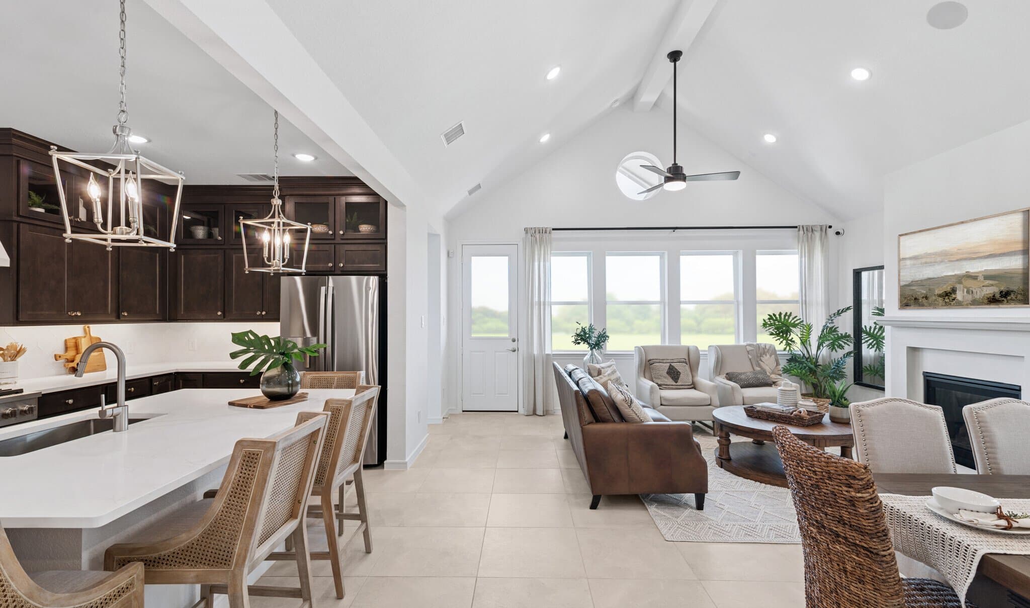 Soaring Vaulted Ceiling