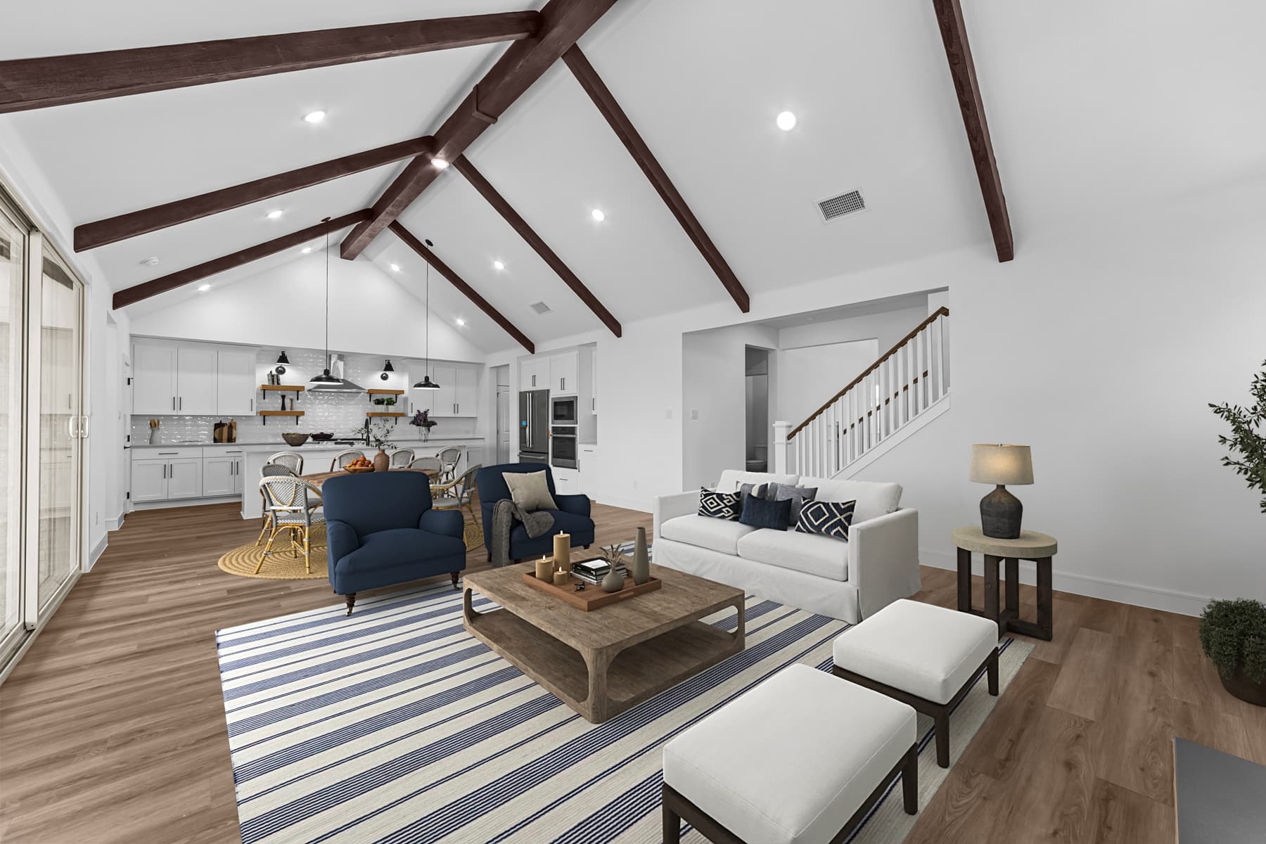 Great Room & Dining Area