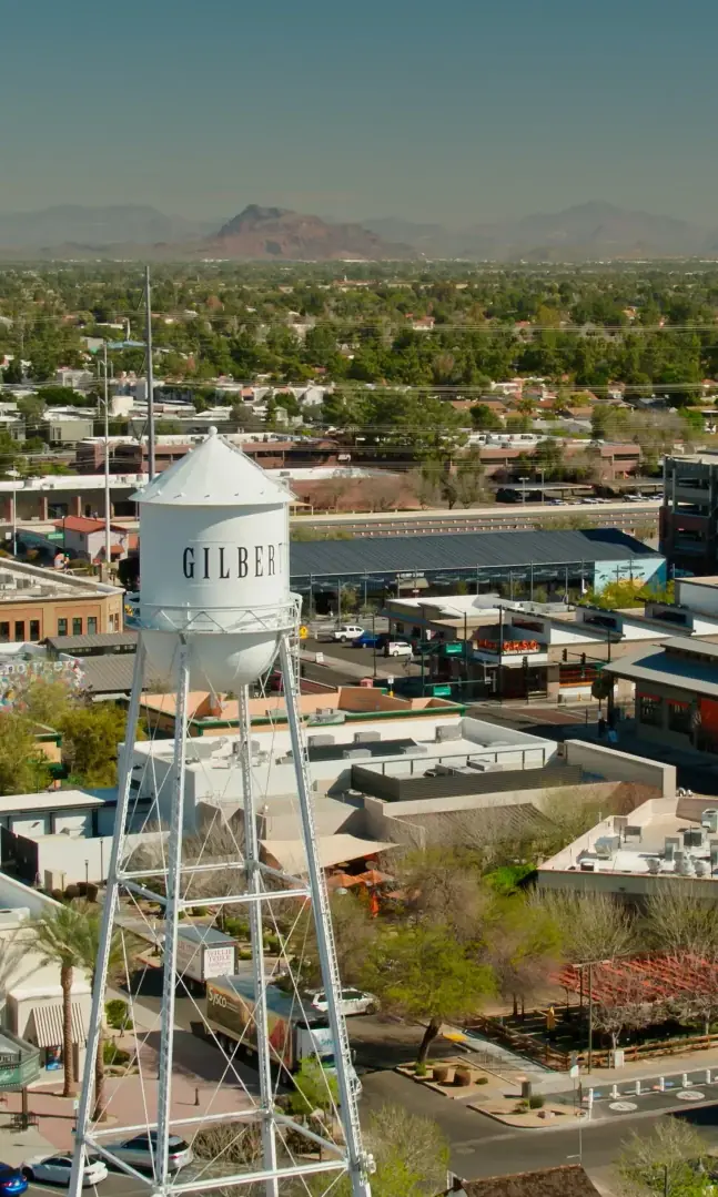 Gilbert Arizona Aerial