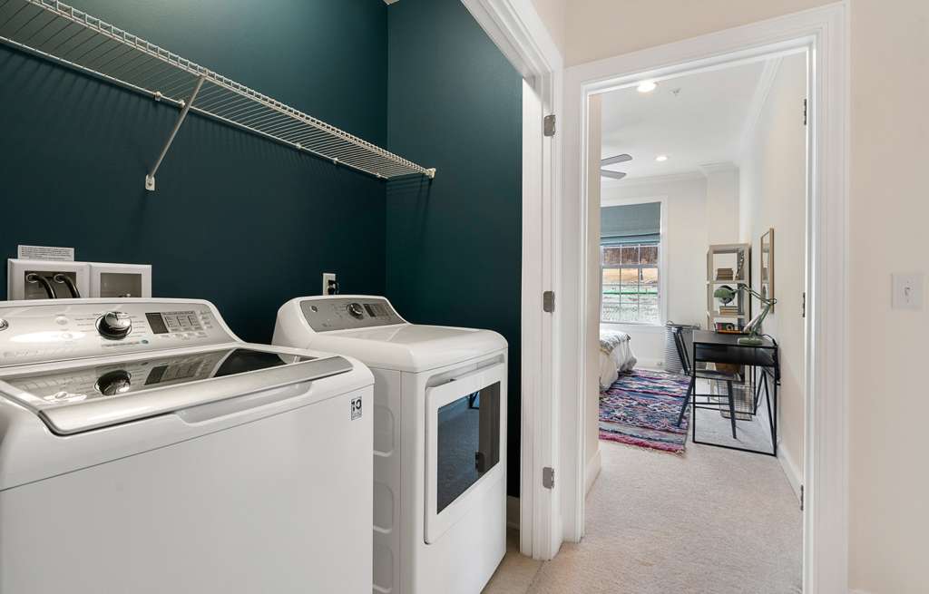 Conveniently Located Laundry