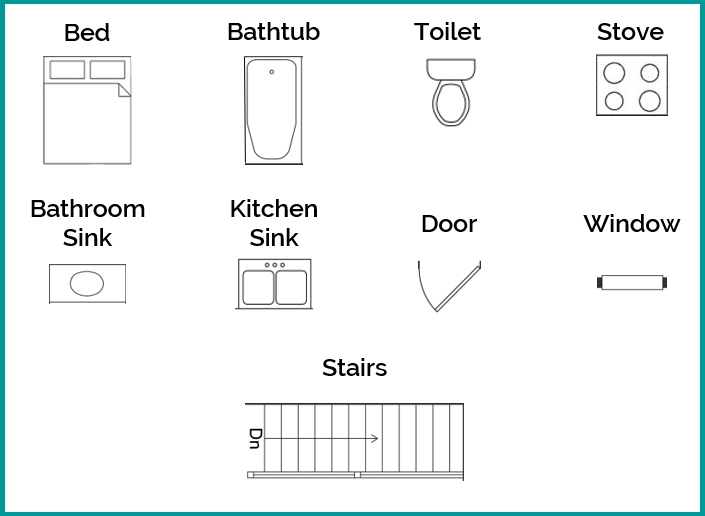 Kitchen Floor Plan Symbols Appliances - annialexandra