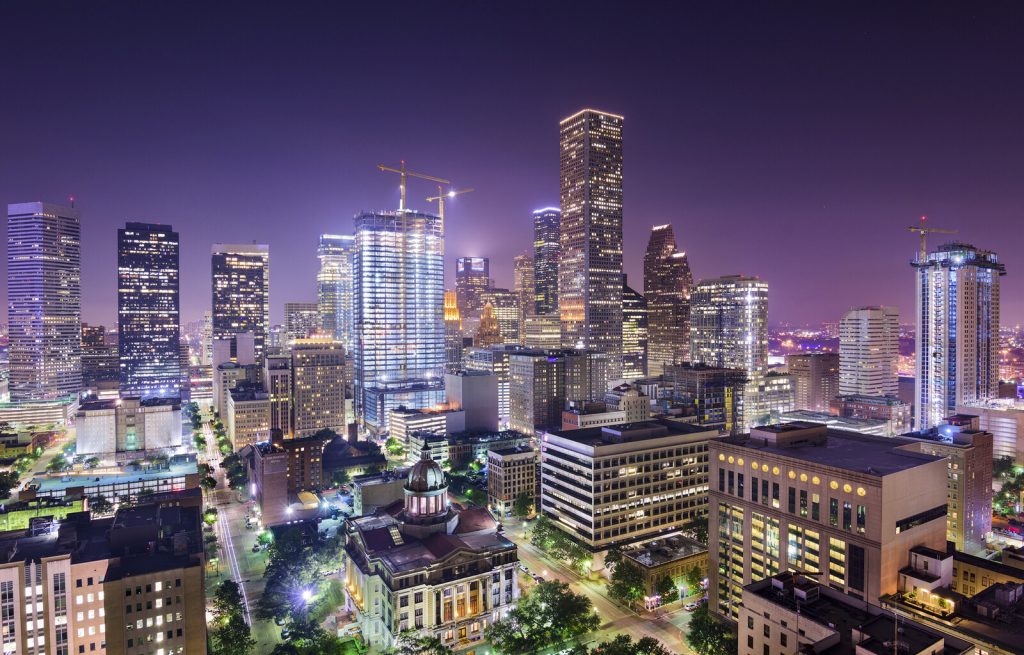 New Homes in Houston, TX Downtown Houston Skyline